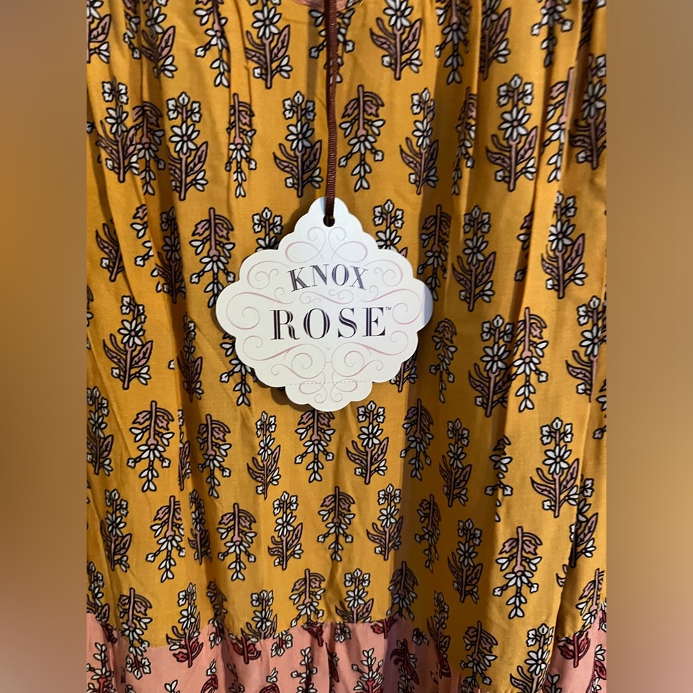 KNOX ROSE LONG SUMMER DRESS XXL NWT - Picture 5 of 9